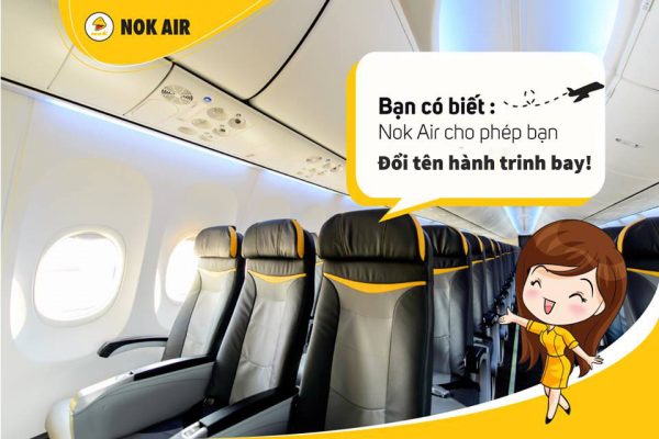 Đổi vé máy bay Nok Air