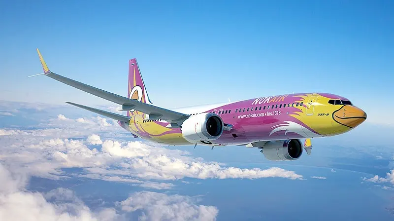 Hàng hàng không Nok Air một trong hãng hàng không lớn nhất tại Thái Lan